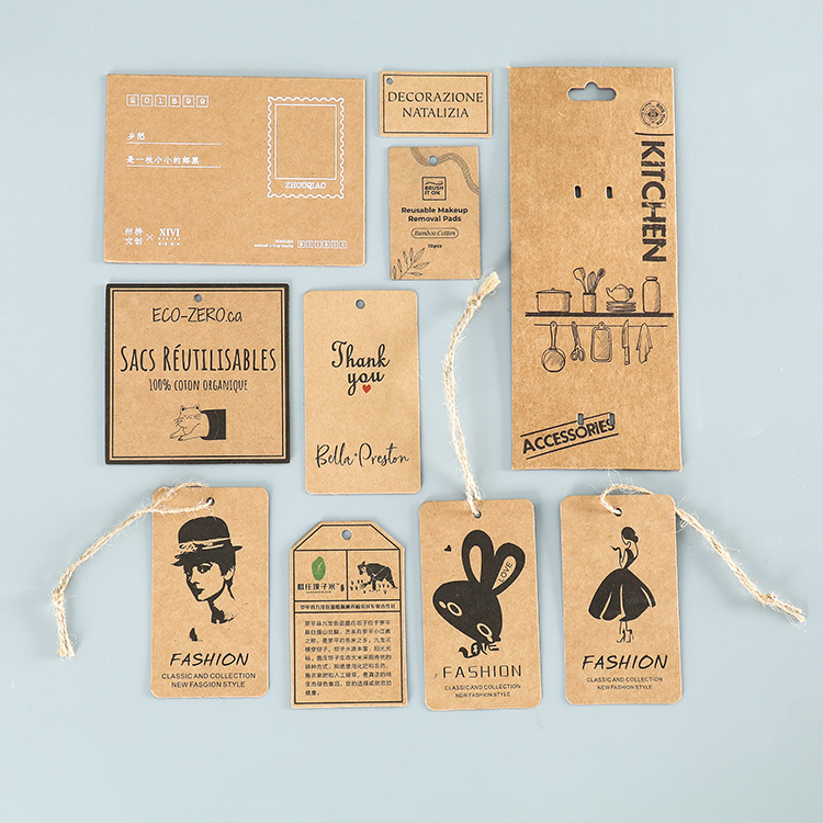 Zeal X, Sürdürülebilir Ambalaj için Çevre Dostu Özel Kraft Kağıt Asma Etiketlerini Piyasaya Sürüyor