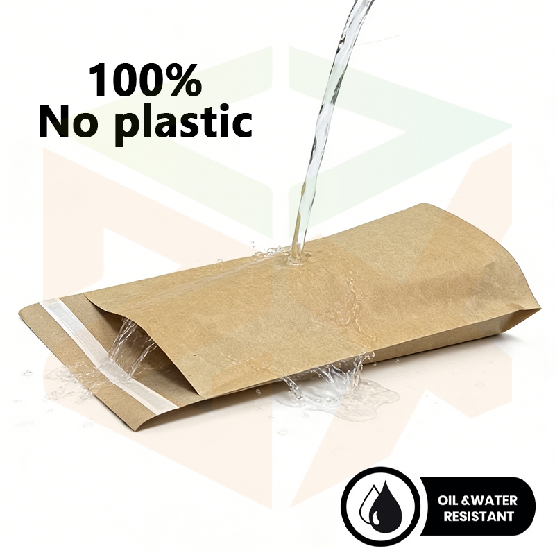 Zeal X, Sürdürülebilir Küresel Markalar için Özel Su Geçirmez Kraft Kağıt Torbaları, Plastik İçermeyen, Biyobozunur Saf Kağıt Ambalajı Piyasaya Sürüyor