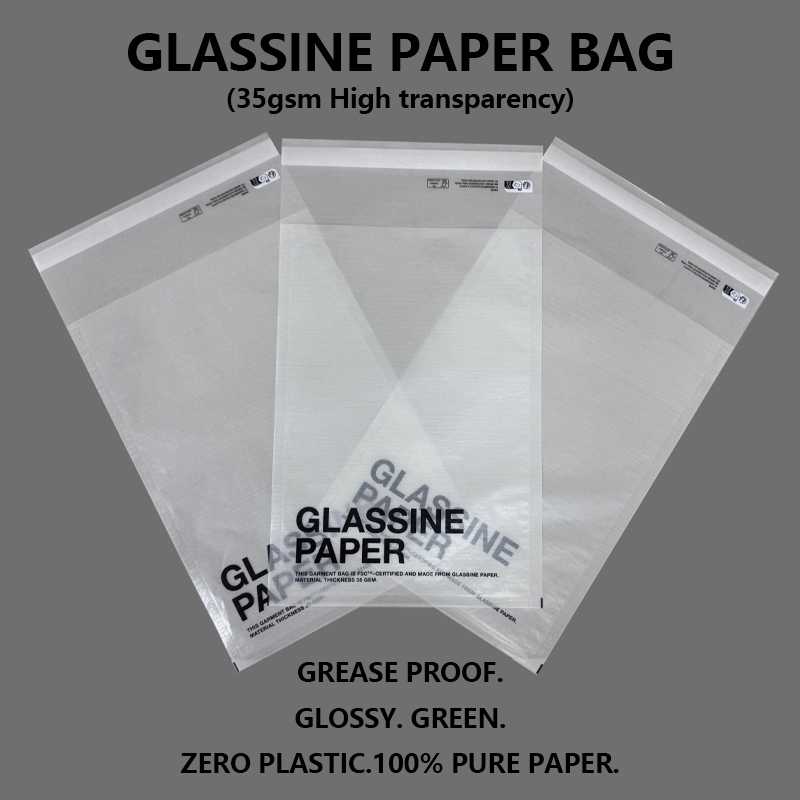 AB PPWR Özel Yüksek Şeffaflıklı Glassine Kağıt Torba Nasıl Sürdürülebilir Ambalaj Çözümlerinin Geleceği Haline Gelebilir?