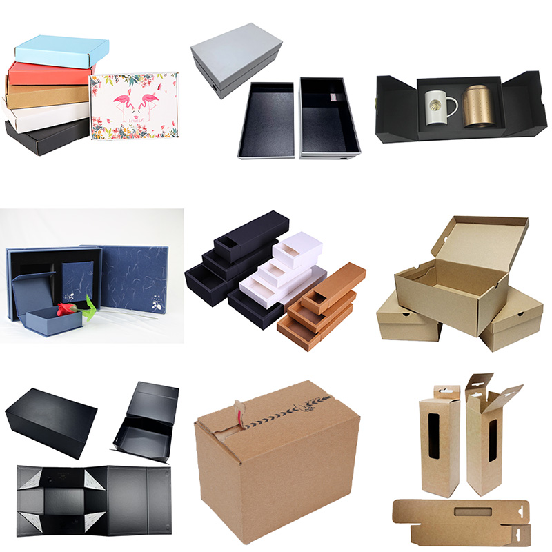 Özelleştirilmiş geri dönüştürülmüş kağit kutu